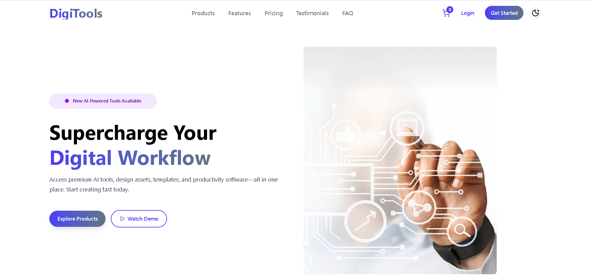 Digital Tools Buying Website